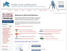 Tablet Screenshot of mole-end.biz